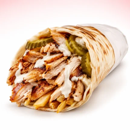 وجبة شاورما عربي